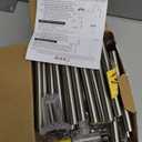 Solar Lights Outdoor, 15 Pack Waterproof Stainless Steel Solar Stake Lights for Pathway Garden Yard Path Walkway Driveway Lawn Patio Outside Decor, Cool White