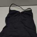 AUROLA Influence Longline Strappy Workout Halter Tops for Women,Removable Cups Padded Bras Impact Gym Yoga Sleeveless Top (Small, Black)