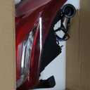 LED Tail Lights Compatible with Chevy Malibu 2019 2020 2021 2022 Outer Rear Taillight Assembly Brake Lamp Left Driver Side Replace 84595944 GM2804143