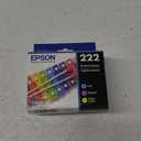EPSON 222 Claria Ink Standard Capacity Color Combo Pack (T222520-S) Works with WorkForce WF-2960, Expression XP-5200