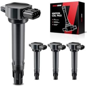 Torchbeam 4 Packs Ignition Coil UF589 Fit for Mitsubishi 2011 2012 2013 2014 2015 2016 Lancer Outlander 2014 2015 Outlander Sport RVR L4 2.0L 2.4L Replacement for UF-559 UF-589 5C1751