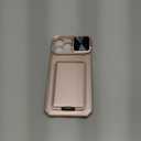 SSLOTSCASE for iPhone 17 Pro Max Case with Wallet & Sliding Lens Cover & Kickstand & Credit Card Holder & Camera Stand, Military-Grade Protection Phone Case Cover for iPhone 17 Pro Max 2025, Rose Gold