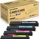 C400 C405 Extra High Toner Cartridge Black Cyan Magenta Yellow Replacement for Xerox 106R03524 106R03526 106R03527 106R03525 VersaLink C400/C405 Printer Ink, 4 Pack(1BK/1C/1M/1Y)
