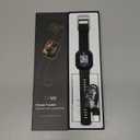 FITVII Health & Fitness Tracker (Answer/Make Calls), Smart Watch with 24/7 Heart Rate and Blood Pressure, Sleep Tracking, Blood Oxygen Monitor, 120+ Sport Modes Activity Tracker for Women Men (Black)