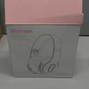Wireless Bluetooth Headphones Over Ear 65H Playtime HiFi Stereo Headset with Microphone and 6EQ Modes Foldable Bluetooth V6.0 Headphones for Travel Smartphone Computer Laptop Rose Gold
