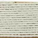 10 Yard 3/8''(1cm) Twisted Trim Cord Rope,10mm Nylon Twisted Cord Thread String for Home Decor, Crafts Making and Costume Crafting (Cream)