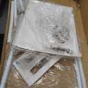 Humble Crew Desk Chair no Wheels, White, 16"W x 19"D x 30"H, 200 lbs Max - Lightweight Plastic Chair for Small Spaces - Premium Stackable Minimalist Chair for Office, Dorm, Bedroom, Dining, and More