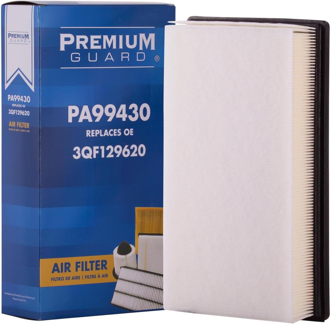 PG Engine Air Filter PA99430 | Fits 2020-2025 Volkswagen Atlas Cross Sport, 2018-2023 Atlas, 2019-2023 Teramont, 2021-2023 Cross Sport (Premium Guard)