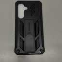 FNTCASE for Samsung Galaxy S25-FE Case: with [Built-in Screen Protector & Kickstand] [Military-Grade Drop Protection] Heavy Duty Protective Full Body Shockproof Rugged Sturdy TPU Phone Cover Black