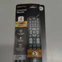 GE Color Select Backlit Buttons Universal Remote Control, Samsung TV Remote Control Replacement, Samsung Remote Control for Smart TV, Roku Remote Replacement, Vizio, LG TV, Sony, 4-Device, Black 44220