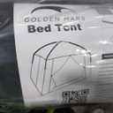 Bed Tents for Kids and Adult, Portable 100% Breathable and 93% Blackout Toddler Dream Play Tent, 3 Doors Big Privacy Space Sleeping Canopy for Floor or Twin Full Queen Sizes Bed (Black, Twin-Size)