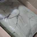 Oli Anderson Wavy Ruched Comforter Set Queen Size, Sage Green, 5 Pieces