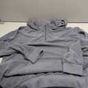 Grey Long Sleeve Half Zip Size XXL