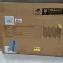 Grid Wall Commercial Grade Grid Panels Heavy Duty Panel for Retail Display Wall 2' W x 5' H, Black (Pack of 4) Easily Portable