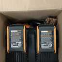 WORX 40V 20" Cordless Snow Blower, Electric Snow Thrower for 6-Car Driveway, Snow Removal with Brushless Motor, 2  4.0 Ah Batteries & Charger Included, WG471