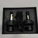 FANTELI H13 LED Bulbs, 34000LM 800% Brighter, Backup 9008 Bulb Interior Light, Plug & Play 6000K Cool White, IP68 Waterproof Replacement, Pack of 2, License Plate Lights