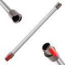 Replacement Wand Tube for Dyson Stick V15 V11 V10 V8 V7 Vacuum Parts, Extension Vacuum Replacement Parts, 28.7 In (Silver)