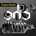 WMPHE Intake Manifold Assembly Compatible with 2009-2018 Dodge Ram 1500 2500 3500 2019-2021 Ram 1500 2009 Aspen 5.7L V8, Replacement for 68194114AC 68048074AB 68048074AC 68048074AD 68194114AA