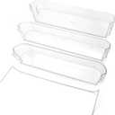 29325760655 Refrigerator Door Shelves Compatible With Dometic Americana II RV Refrigerators, Refrigerator Door Clear Shelf Combo Kit, 4-Piece Kit