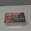 Pro Mael Reusable Pods Kit for Nespresso Vertuo, Refillable Coffee Pods with 52 Pcs Aluminum Foil Lids for VertuoLine Capsules, Compatible for VertuoPlus Espresso Machine (Pods not included)