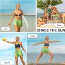 Kanu Surf Womens Darren Stretch UPF 50+ Active Swim and Workout Boardshort (8, Orchid Green)