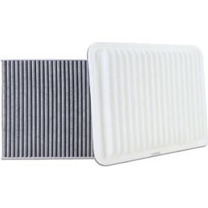 Kefly CA10163 Engine Air Filter & CF10374 Cabin Air Filter Fit for 2005-2023 Toyota Tacoma L4 2.7L