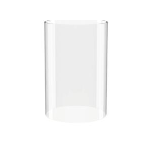 Hurricane Candle Holder - Glass, Open Ended, Bottomless Cylindrical - 3.5" x 5" (Multiple Specifications)
