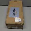 Haidms Gold Door Knobs Interior Privacy, Heavy Duty Square Brushed Gold Interior Door Knobs for Bedroom Bathroom, Brushed Brass Door Knobs (5 Pack)