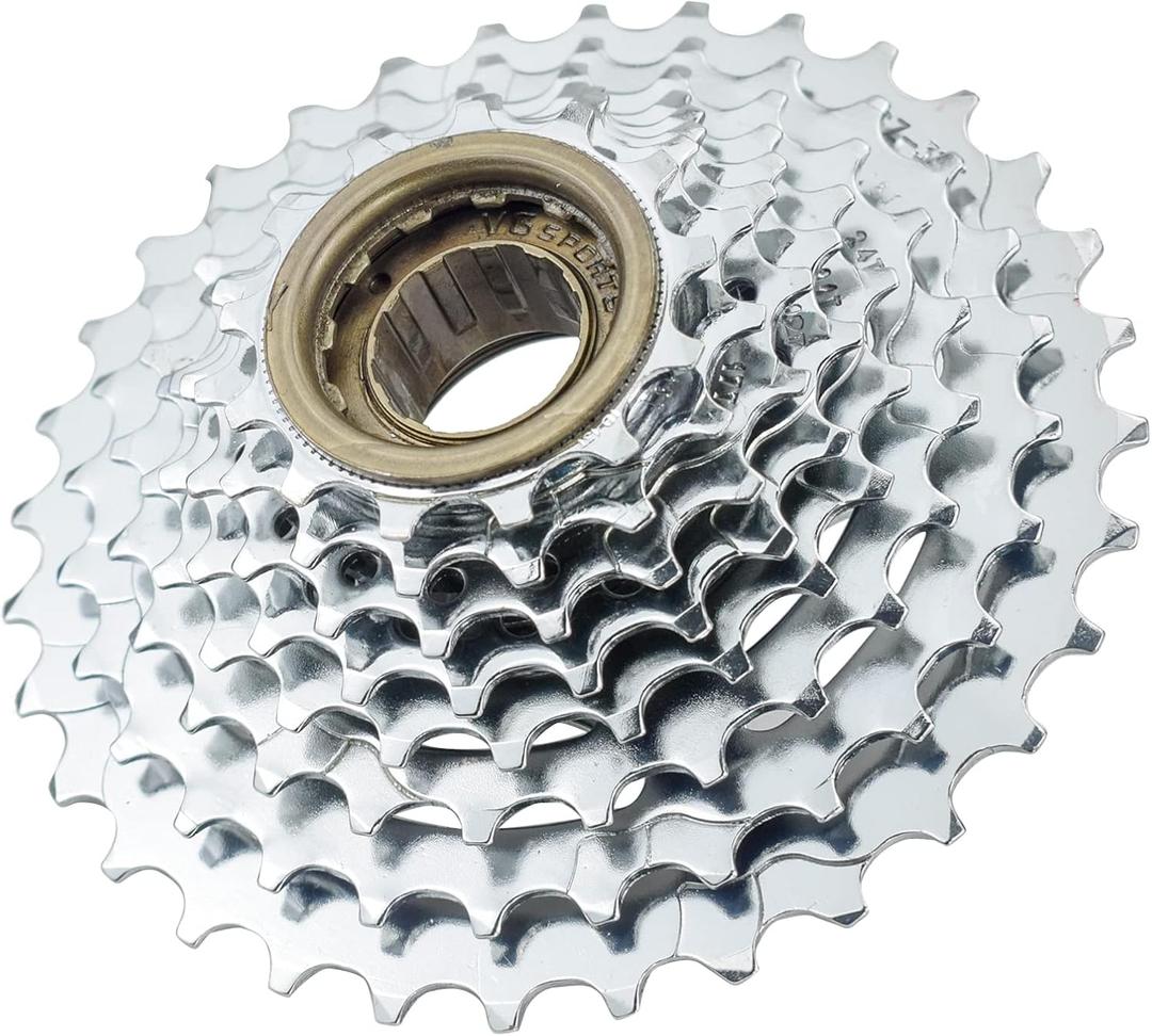 VG SPORTS Bike Freewheel, 5/6/7/8/9/10/11 Speed Bicycle Freewheel 11-32T/11-36T/13-28T/13-32T/14-28T Replacement Cycling Accessories