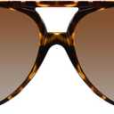 YDAOWKN Retro Aviator Sunglasses for Women Mens Large Frame Classic Vintage 70s Sun Glasses Aviators