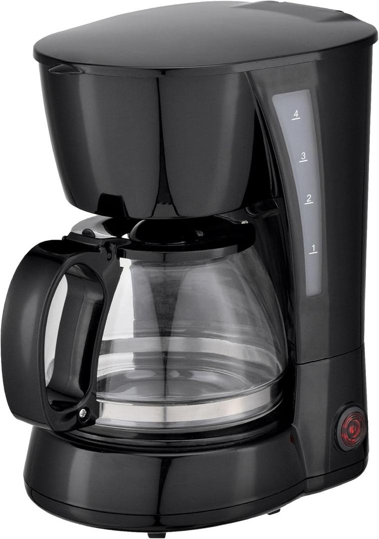 Newhouse Electric Coffee Machine NHCM-001-5, 5-Cup Coffee Maker with Auto Shut Off, Electric Pot with Metal Mesh Coffee Filter Basket, ETL Certified for Hospitality and Residential Use