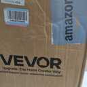 VEVOR Air Mover Blower Fan 12 Inch, 3198CFM 585W with 33ft Flexible Duct, Industrial Portable Ventilator Blower/Exhaust, Orange