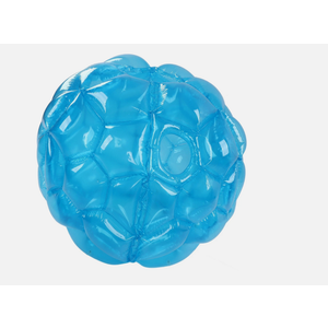Blue 90CM Inflatable Collision Balls Portable Foldable Recyclable Body Bubble Bag, 2 Pack