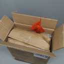 LUE BONA Adjustable Vanity Stool, 360Swivel Vanity Chair for Makeup Room, Brown Stool Chair for Vanity, Small Faux Leather Vanity Stools for Bathroom, Living Room