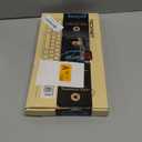 TECKNET Wired Keyboard for MacOS Devices with Dual Interface, Slim Mac Keyboard, Comfortable Ergonomic Typing Angle & Stable Connection for PC/Laptop, Compatible with MacBook, iMac, Mac mini/Pro (78 keys)