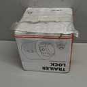 Trailer Lock Fit 2 5/16 Inch Couplers (2025 Upgraded), Heavy Duty Safe Steel Trailer Hitch Locks Anti Theft, Trailer Tongue Lock for Trailers, RVs, Boats, and Pickups