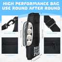 2 x Realspring Golf Cooler Bag Golf Accessories Kit for Men with Golf Towel Golf Ball Cleaning Brush Divot Repair Tool Small Soft Cooler Bags Insulated Beer Cooler Holds for Father's Day Golf Gifts