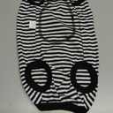 Dogs Recovery Suit Post Surgery Shirt for Puppy, Wound Protective Clothes for Little Animals(Black White Stripe-m)