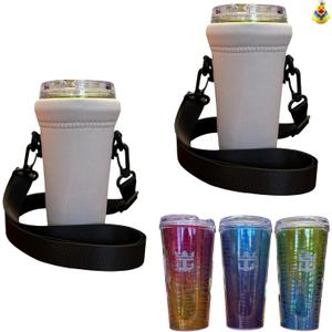 Cruise Ship Essentials Cup Sling Cruise Essentials 2024. Caribbean Cruise Must Haves. Cruise Ship Essentials 2024, Caribbean Royal, Caribbean cruise essentials 2024 (2-Pack) (White)