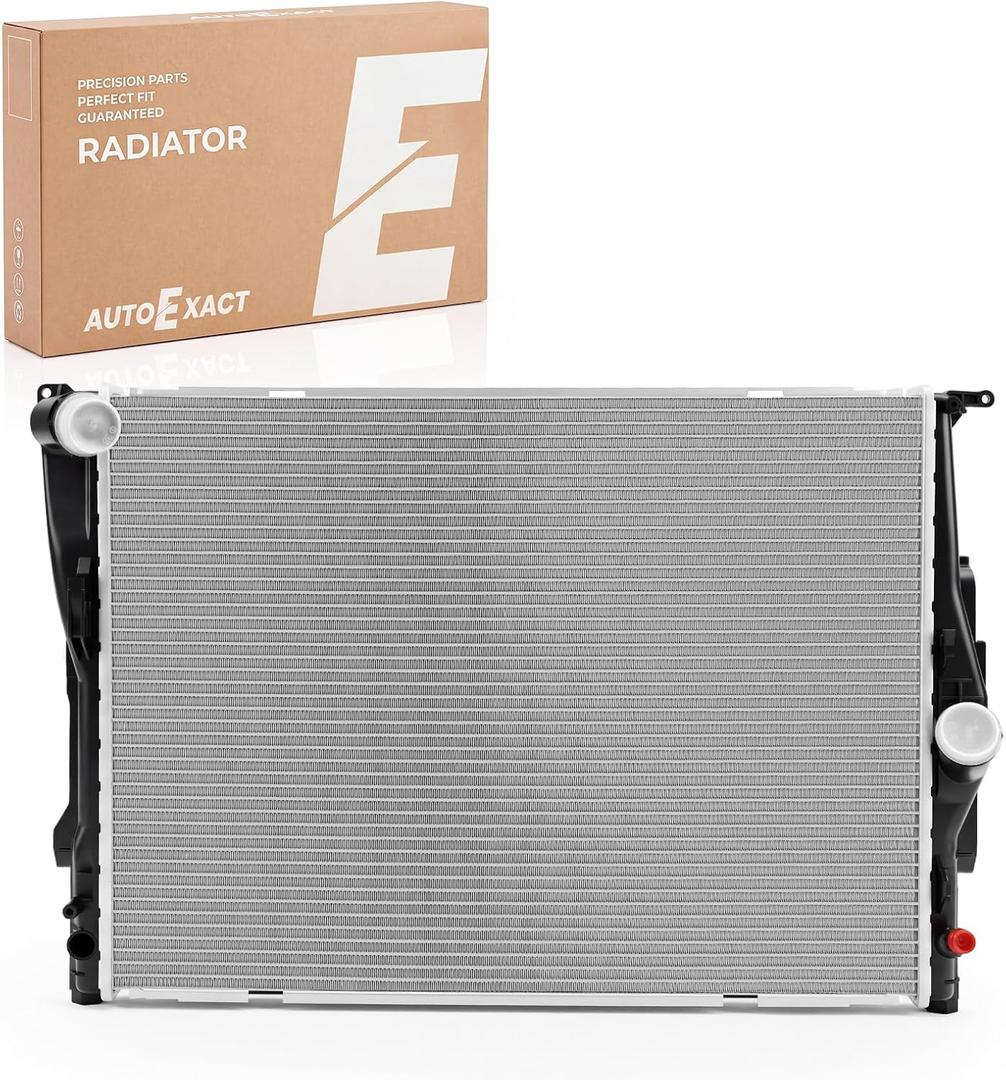 Autoexact Radiator for 2008-2013 BMW 128i/130i/135is 3.0L, for 2006-2011 BMW 323i/325Ci/ 325i/ 325xi, Engine Radiator Replacement for 2007-2013 BMW 328i/328i xDrive/ 328xi/330Ci/330i/ 330xi/ M3/Z4