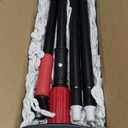 Commercial Mops for Floor Cleaning - Looped-End Heavy Duty Wet Mop with Long Handle for Hardwood Wood Tile Vinyl - Reusable Cotton Head for Home Garage Kichen Bathroom