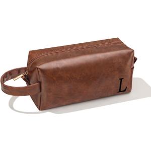 Birthday Gifts for Dad Husband Grandpa, Christmas Valentines Fathers Day Anniversary Ideas Gifts for Dad Husband Brother from Daughter Wife, Men Gift Toiletry Travel Bag for Him