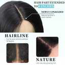 28 Inch Body Wave Full 13x4 Lace Frontal Virgin Human Hair Wigs Black 13x4 HD Lace Front Wigs Human Hair for Women 200% Density 12A Brazilian Human Hair Pre Plucked With Baby Hair