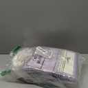 Kolldenn 100 Pcs Small Mothers Day Gift Bags Bulk with Tissue Paper Floral Thank You Gift Bags with Handle for Women Wedding Baby Showers Birthday Party Favor (Purple,8.27 x 5.91 x 3.15 Inch)