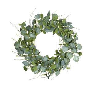 20inch Eucalyptus Wreaths for Front Door Spring and Summer Green Wreath with Berries Farmhouse Door Wreath Year Round Wreaths for Front Door Indoors