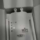 2025 WiFi Extenders Signal Booster for Home Long Range Up to 9800 sq. ft & 40 Devices, WiFi Extender Signal Booster, Quick Setup-Medium, Internet Repeater, WiFi Extender