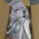 Colorful Lighting Baby Balance Bike Toys for 1 Year Old Girl Gifts, 10-36 Month Toddler Balance Bike, No Pedal 4 Silence Wheels & Soft Seat Pre-School First Riding on Toys, 1st Birthday Gifts. (Pink)