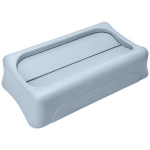 Trash Can Swing Lid: Plastic Swing Lid for 16/23 Gallon Slim Jim Trash Can - for Offices/Kitchens/Back of House/Classrooms