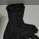 30 Pcs Black Folding Chair Cover Washable Removable Universal Fitted Chair Cover Protector for Wedding Party Banquet Holidays Celebration Decoration Chair Covers