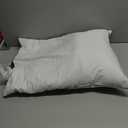 Pacific Coast Bed Pillow, Luxury Hotel Goose Feather and Down Pillow for Sleeping with 100% Cotton Shell, Medium Supportive, Standard Size